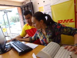 kompentenzteam der DHL-venezuela. 