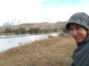 ein Trottel am Fluss!