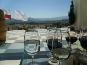 Weinprobe mit Aussicht! So macht das Spaß!