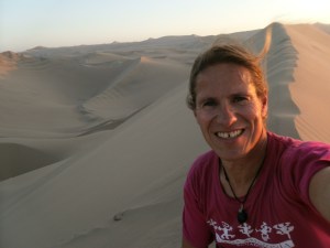 Auf der Düne, schon wieder einigermaßen erholt.