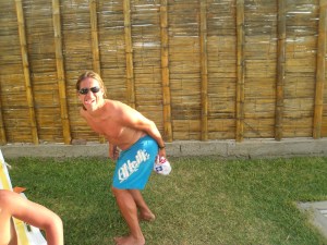 SO!!! Freunde! Das macht man mit dem Trikot! 